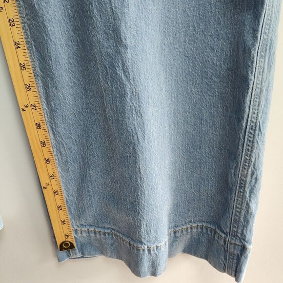 Lane Bryant Wide Leg Jeans Women's Size 22L Light Blue Signature Fit Talls - Picture 5 of 9